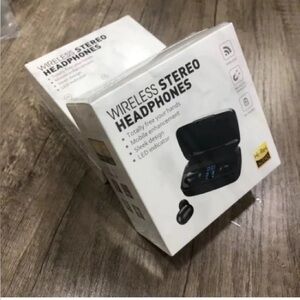 Wireless Stereo Headphones with Charging Case